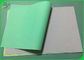 Màu hồng xanh lá cây màu xanh lam Màu giấy CFB không carbon 50g với 100% bột gỗ tự nhiên