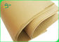 Giấy Kraft nguyên chất 40gsm 50gsm cho túi giấy Độ bền cao 370 x 500mm