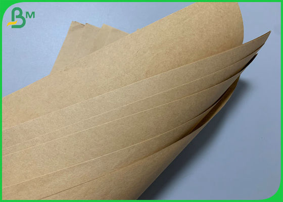 FSC Food Grade 70g 120g Brown Kraft Paper Roll để bọc thịt