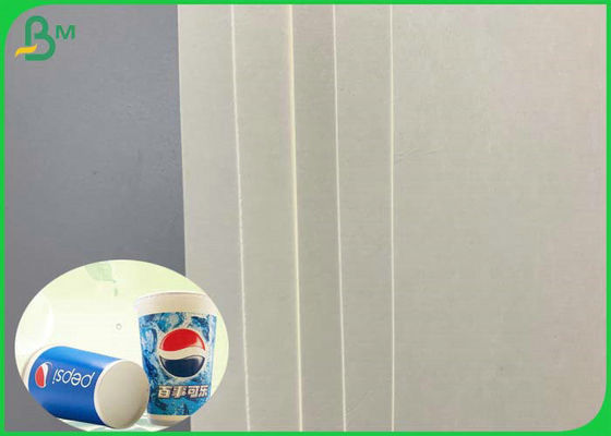 190g 210g giấy Cupstock trắng cho cốc dùng một lần có tráng PE không thấm nước