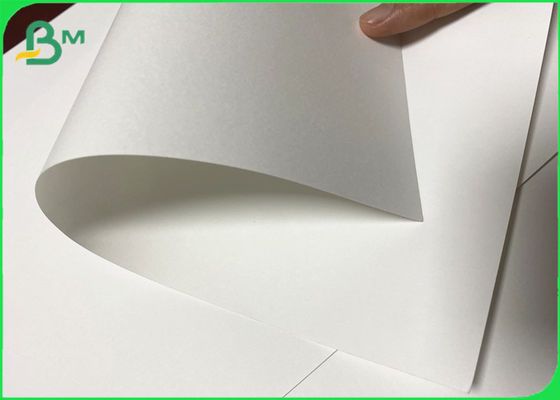 80gsm - 120gsm A0 A1 Kích thước có thể in Túi giấy mua sắm màu trắng Giấy Kraft