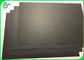 Mịn màng 12 x 12 '' In tờ giấy bìa cứng màu đen dày 300gsm cho phế liệu