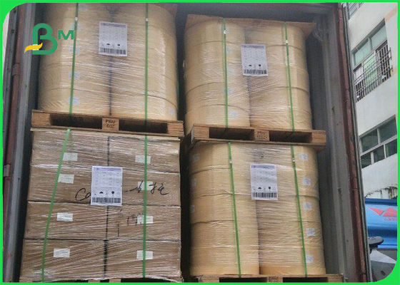 Giấy Kraft in 60GSM 120GSM FDA cho ống hút 13,7MM 14,2MM