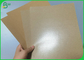 Một mặt PE nhiều lớp 80gsm đến 300gsm Cuộn giấy Kraft nâu tái chế