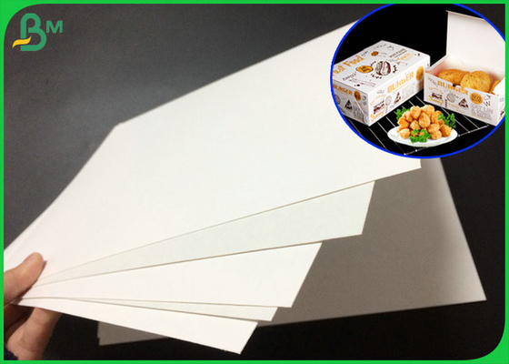 325GSM 350GSM Giấy ngà một lớp tráng thực phẩm cho hộp gói bánh