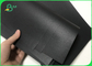 110gsm đến 170gsm hai mặt Cuộn giấy thủ công màu đen rắn cho thẻ quần áo