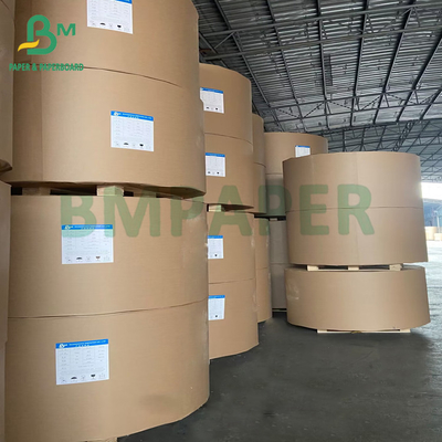 70gm 90gm Semi Extensible Brown Kraft giấy cho túi đóng gói
