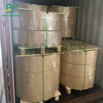 Sức mạnh tuyệt vời Độ cứng tốt Bánh giấy thủ công màu nâu