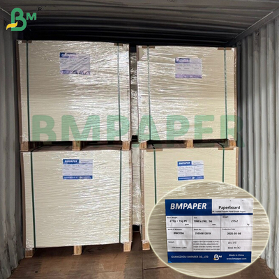 1 / S 295g + 15g Giấy thực phẩm đông lạnh tráng PE cho bao bì tôm đông lạnh - An toàn
