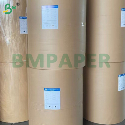 0.55mm Tăng độ cứng có thể rửa Kraft giấy cuộn 150cm * 50/100m