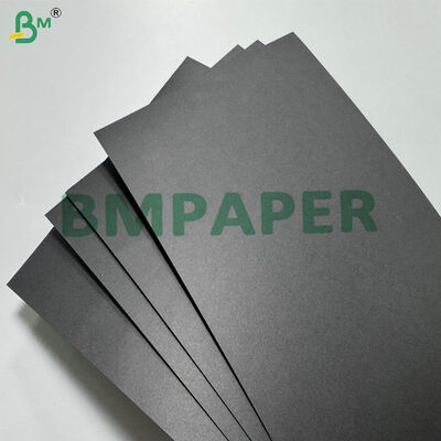 bề mặt mịn Premium 250gsm 300gsm Black Paperboard lý tưởng cho hộp quà tặng và bao bì cứng