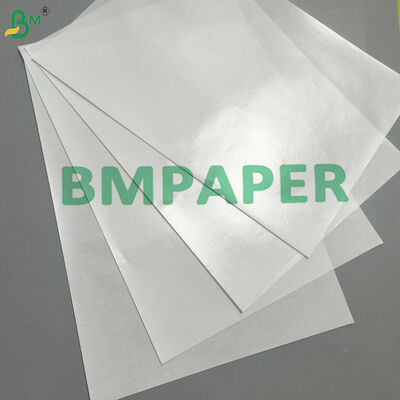 Giấy kraft màu trắng có mặt đơn PE được niêm phong bằng nhiệt cho túi